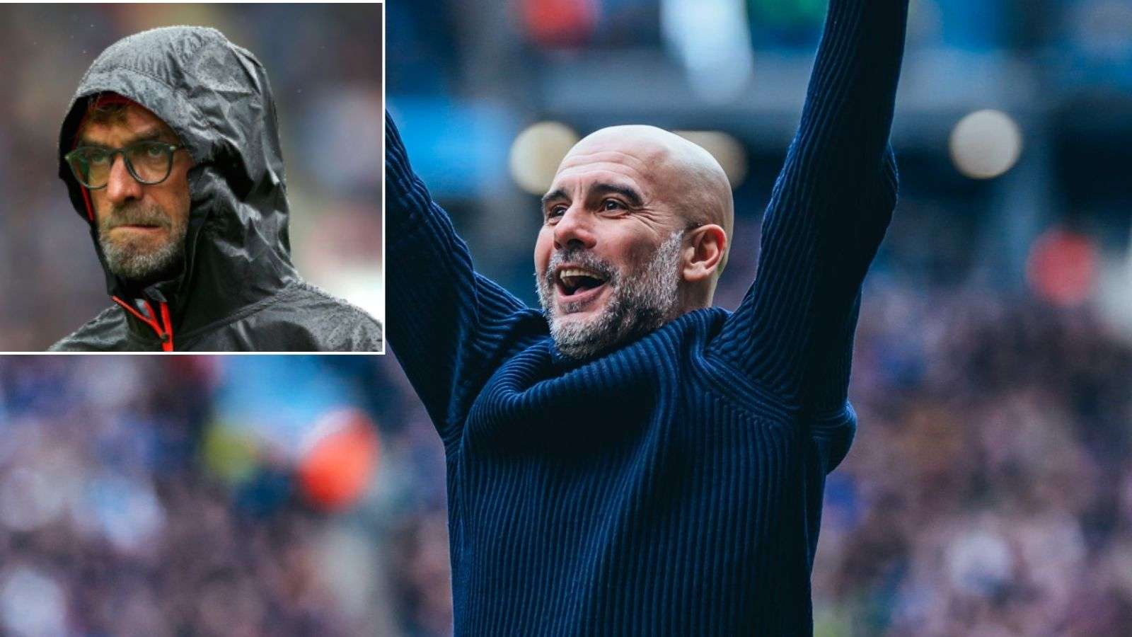 “The fact that I win” Pep Guardiola BRUTALLY outlines what sets him apart from former Liverpool boss Jurgen Klopp