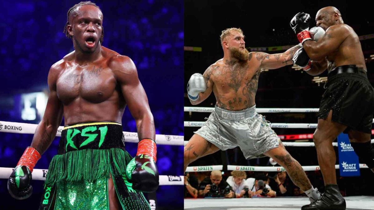 KSI goes off at Jake Paul for fighting Mike Tyson