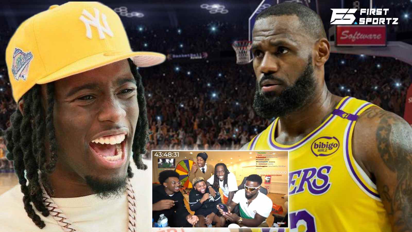 WATCH: Kevin Hart hilariously hangs up on LeBron James in fan-favorite Kai Cenat stream 