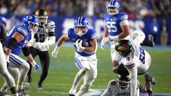 Kansas ended BYU ending streak on Saturday