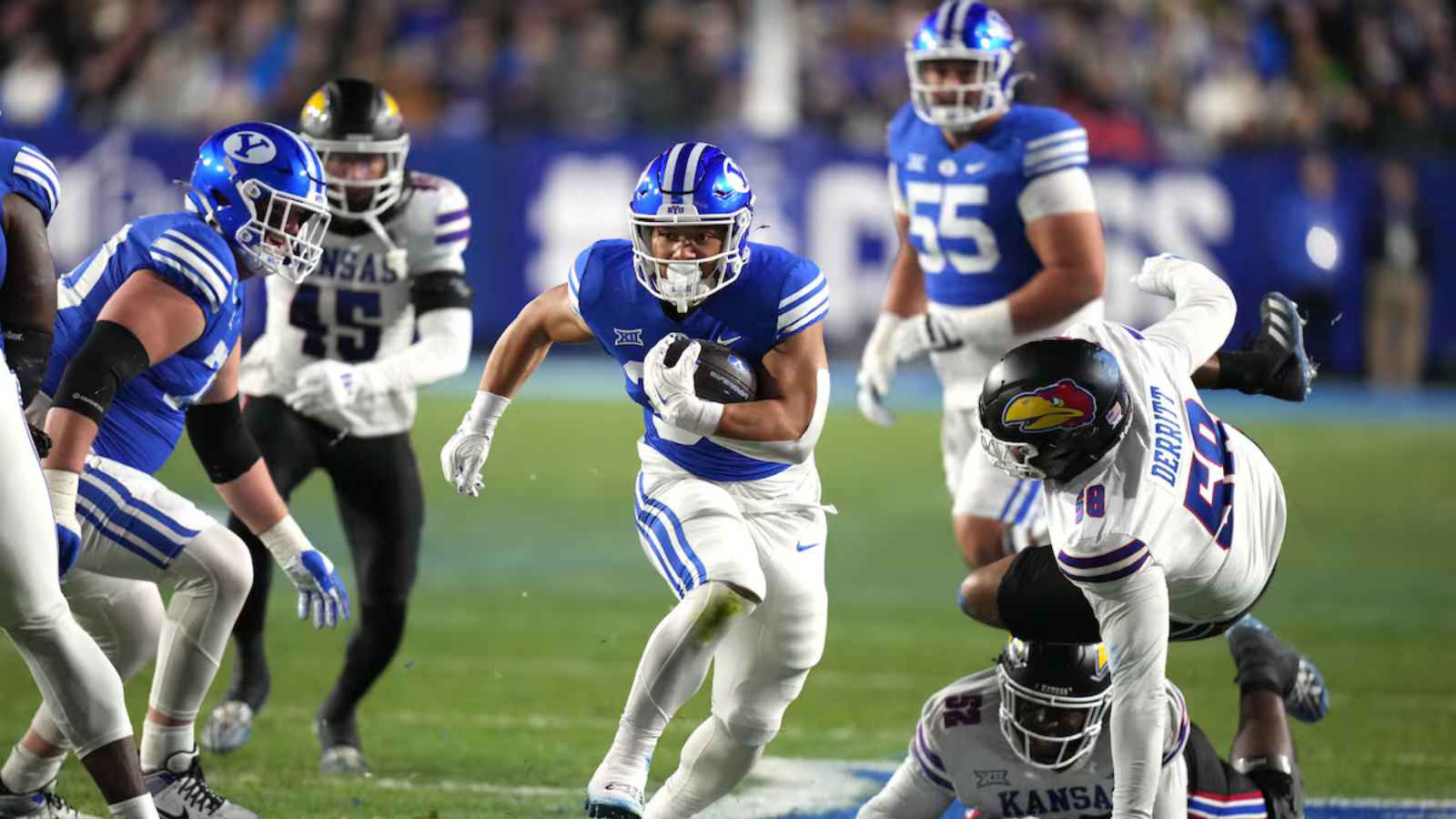 “Worst 9-0 team in history!” – Kansas upsetting BYU to end their undefeated streak sparks WILD reactions on social media