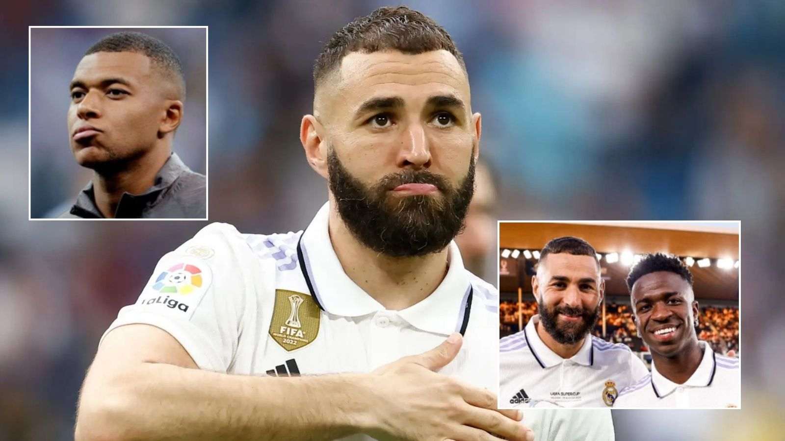 “The problem is Vinicius Jr.” – Former Real Madrid man Karim Benzema takes subtle dig at Kylian Mbappe amidst poor run of form