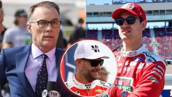 Kevin Harvick, Joey Logano and Shane van Gisbergen