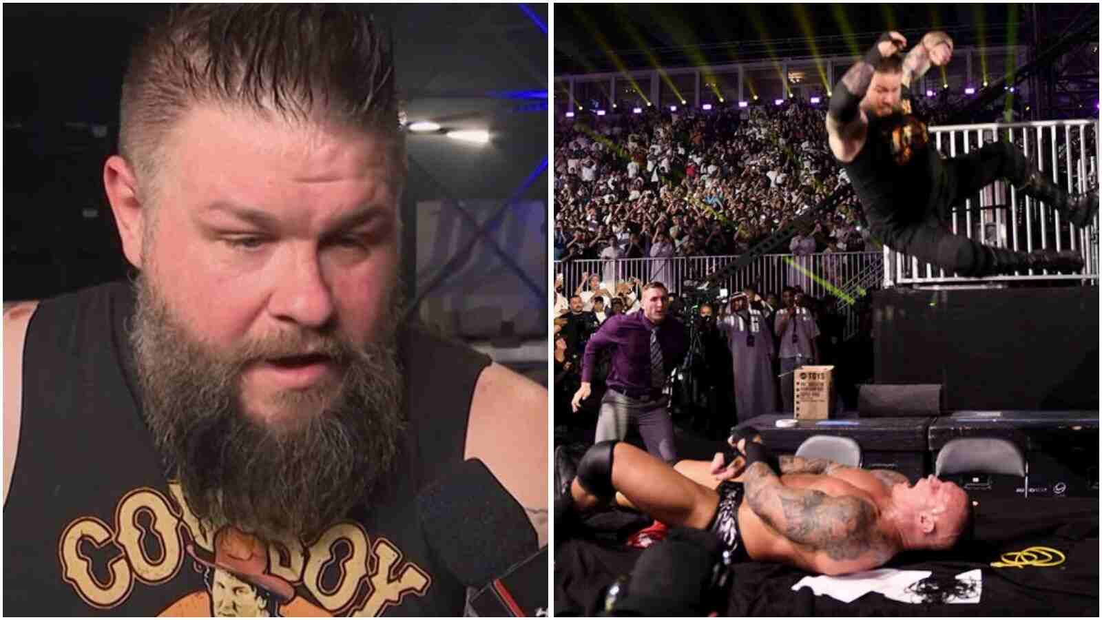 “I think I broke my ribs,” Kevin Owens breaks silence after chaotic brawl with Randy Orton at Crown Jewel