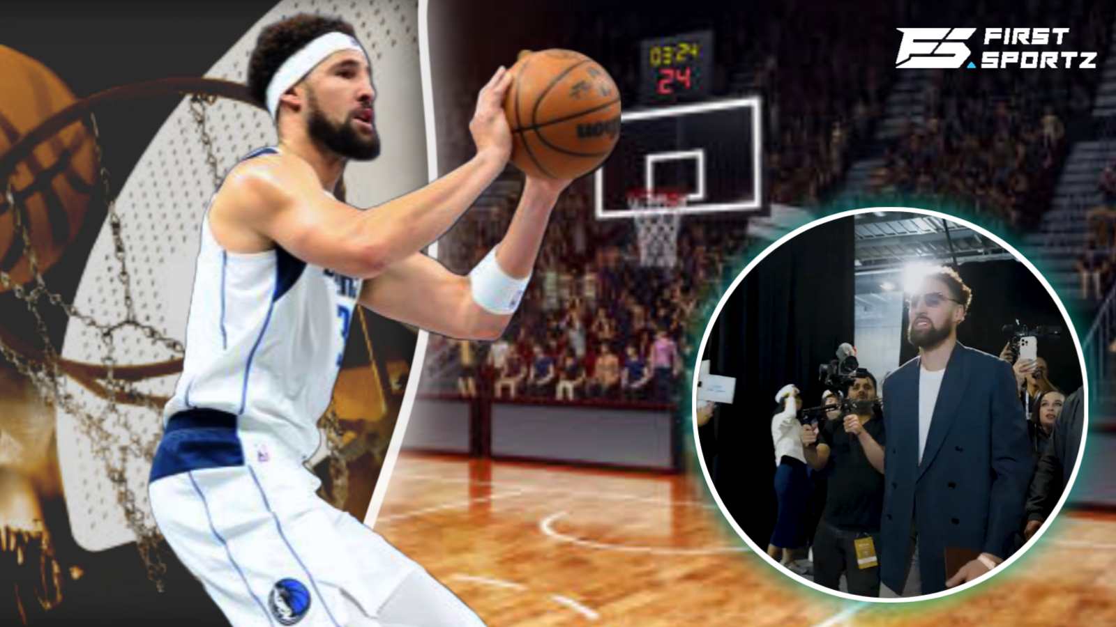 (Video) Klay Thompson greeted by 400 Warriors staff cheering on his first time back at Chase Center