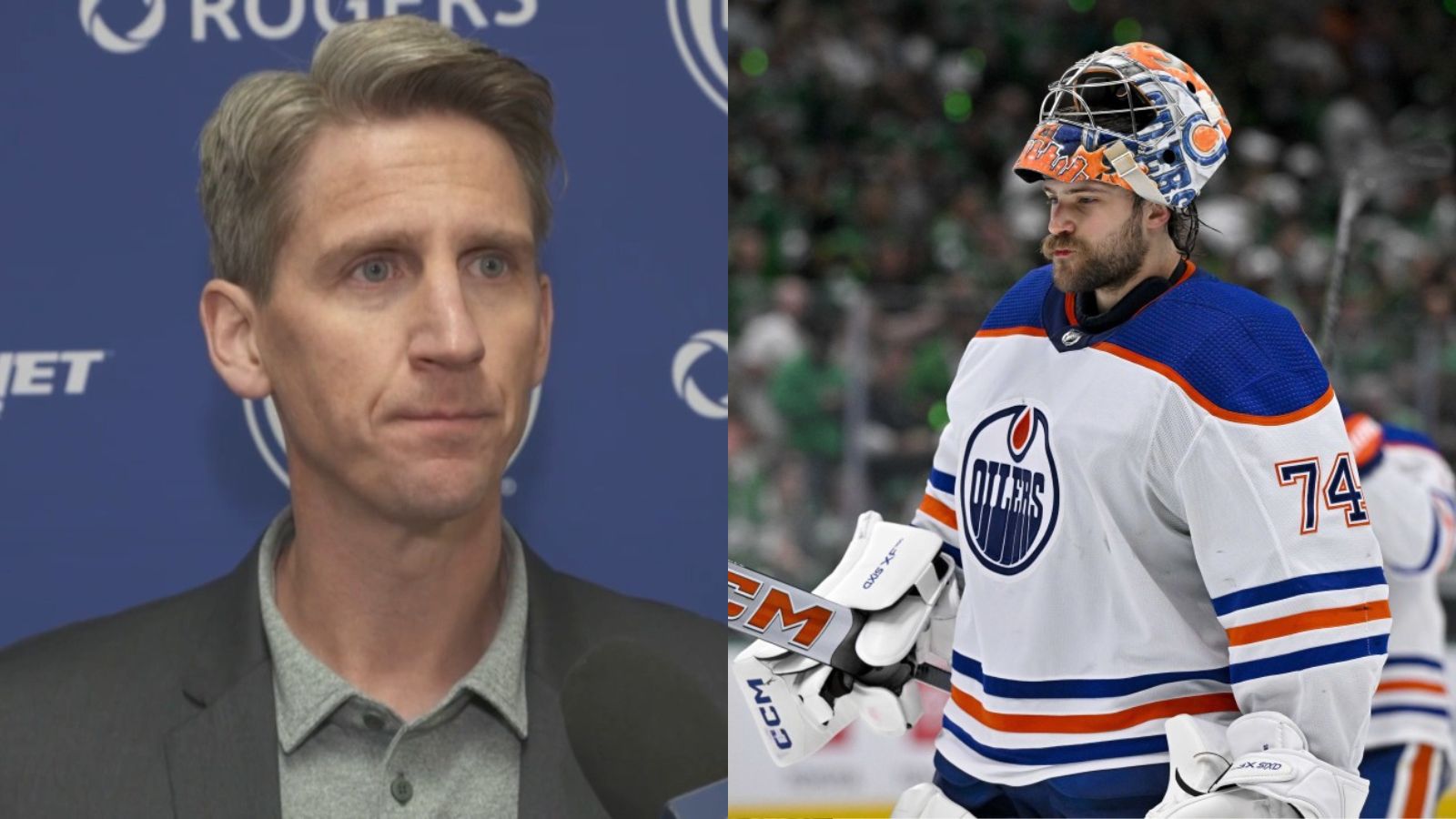 “Not playing the level he was last year,” Oilers coach Kris Knoblauch opens up about goaltender Stuart Skinner’s performances in 2024-25 season, fans react