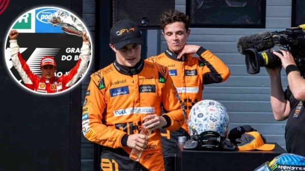 Lando Norris,Oscar Piastri and Kimi Raikkonen