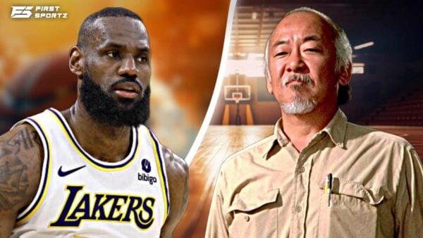 LeBron James and Mr.Miyagi