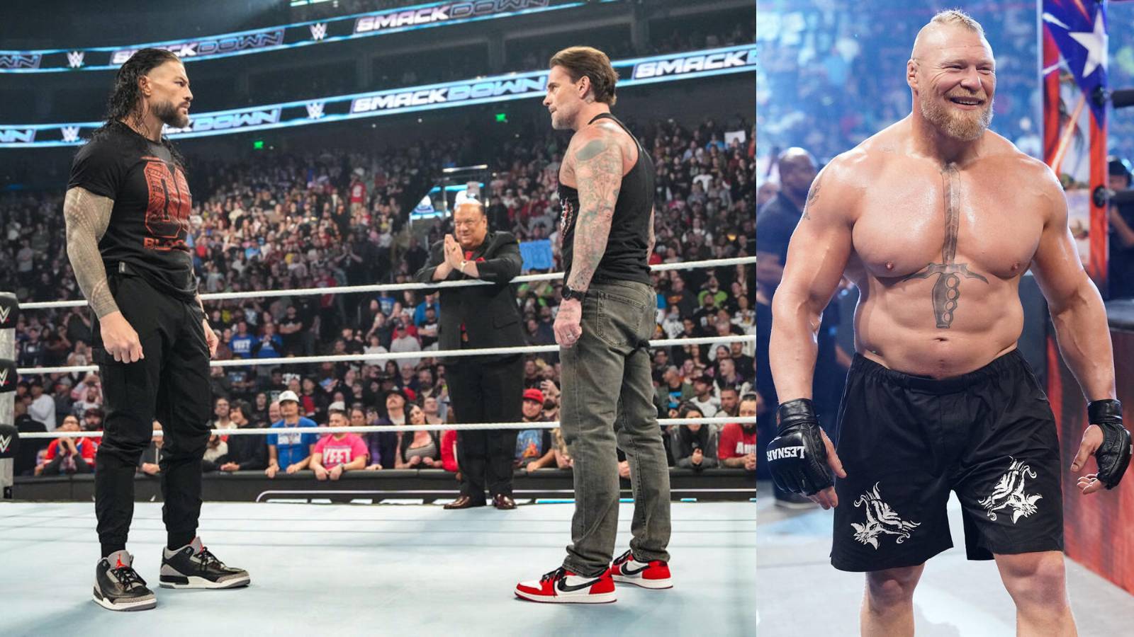 “Punk might be starting his own faction,” Real-life Bloodline member predicted Brock Lesnar joining as 5th member in Roman Reigns’ team, claims CM Punk caught him off-guard