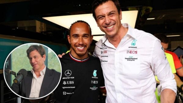 Lewis Hamilton and Toto Wolff