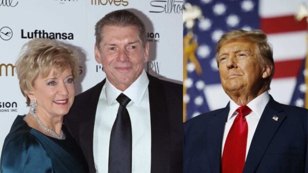 Linda McMahon, Vince McMahon and Donald Trump