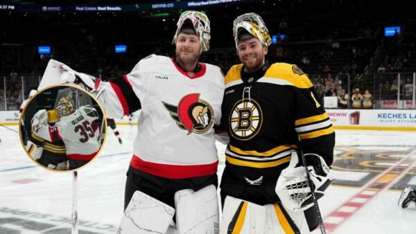 Linus Ullmark and Jeremy Swayman