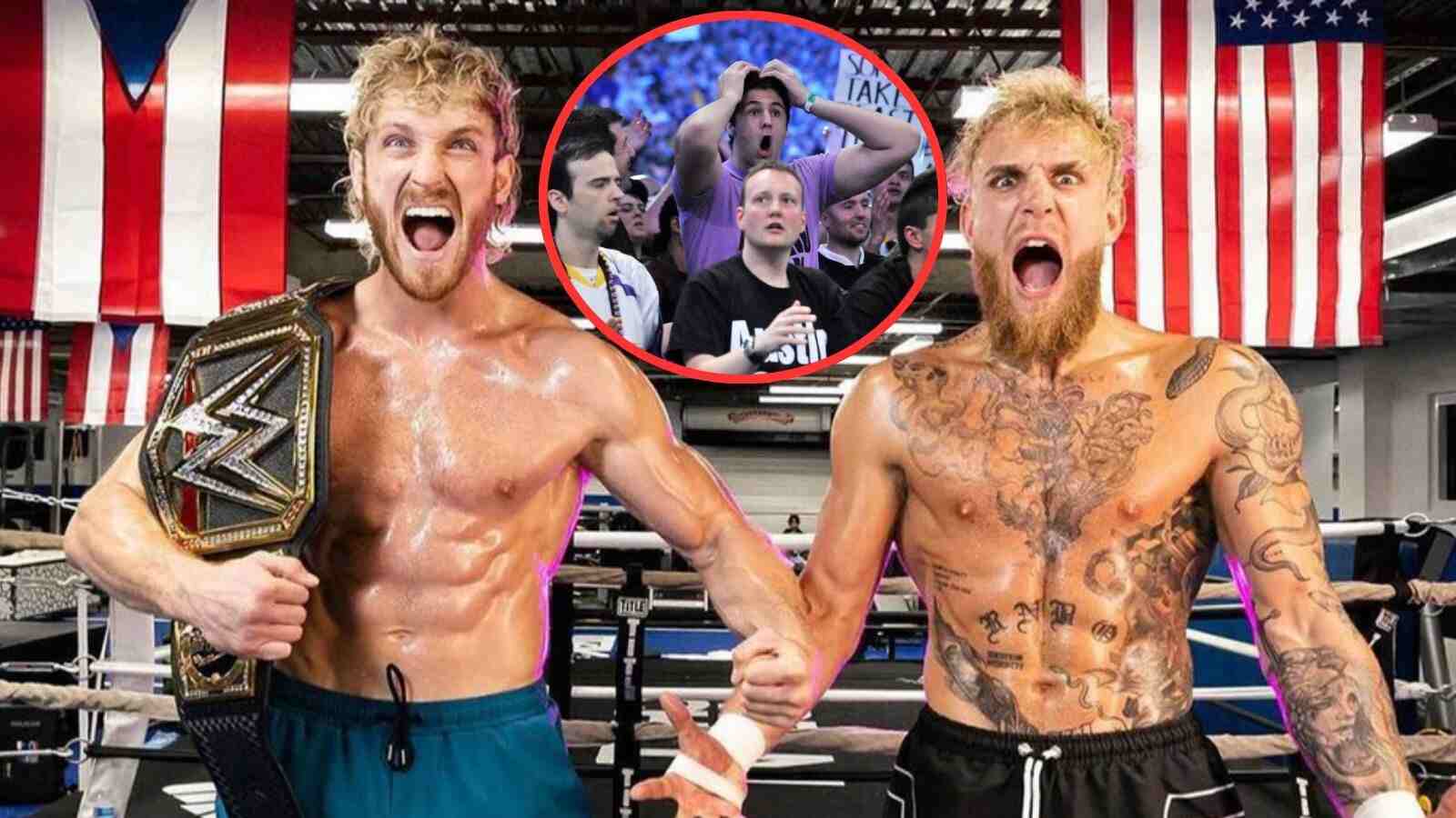 “Stick to fighting retired UFC fighters”- Wrestling fans ridicule Jake Paul’s aspirations to be Logan Paul’s sidekick in WWE