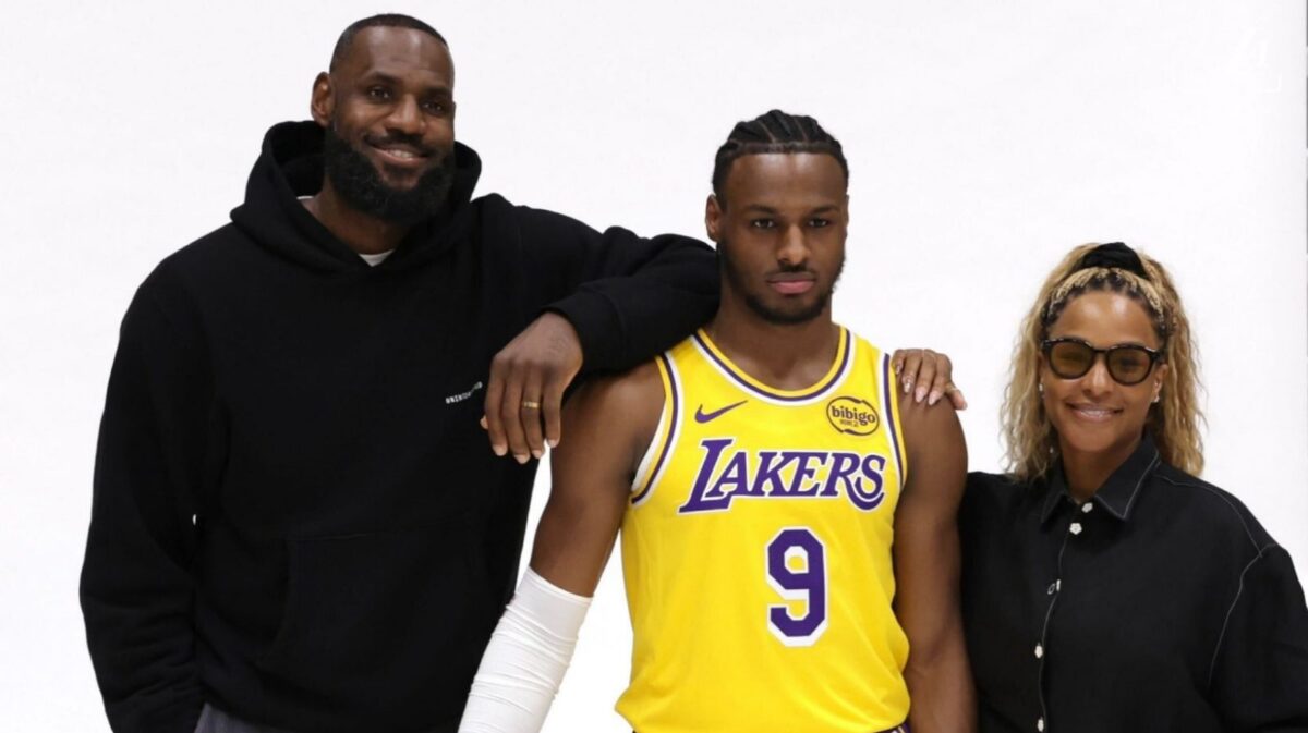 Los Angeles Lakers superstar LeBron James and his family were in the spotlight for much of the early season