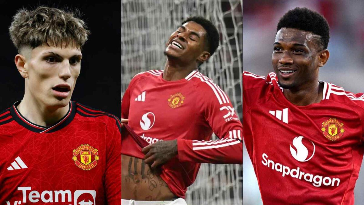 Marcus Rashford, Amad Diallo, Garnacho