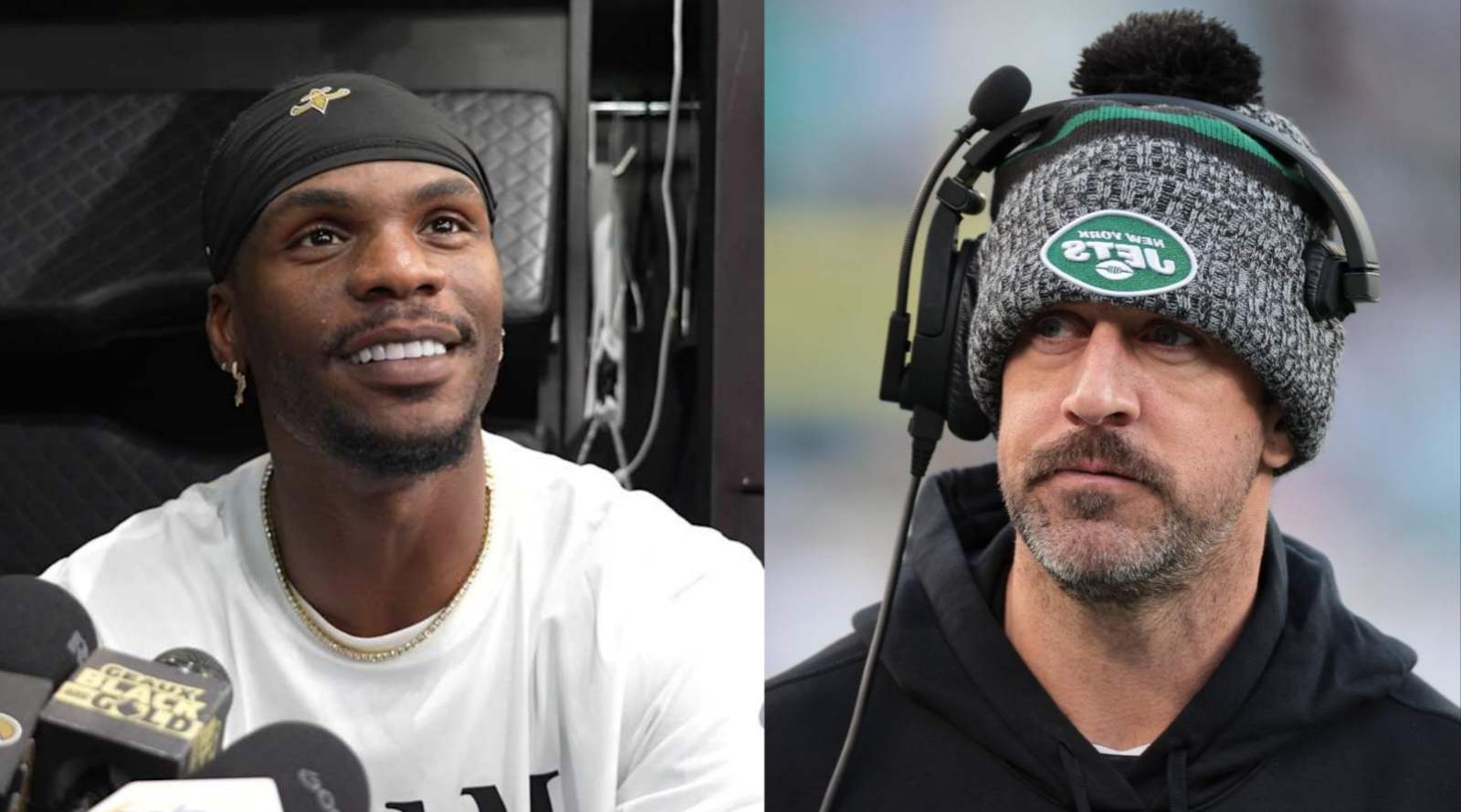 Marquez Valdes-Scantling labels Aaron Rodgers “best ever” despite his underwhelming record for Jets this season