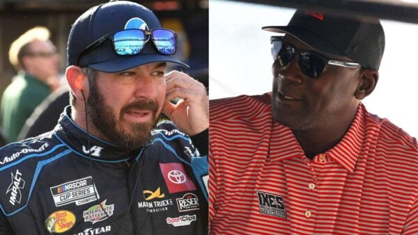 Martin Truex Jr. and Michael Jordan