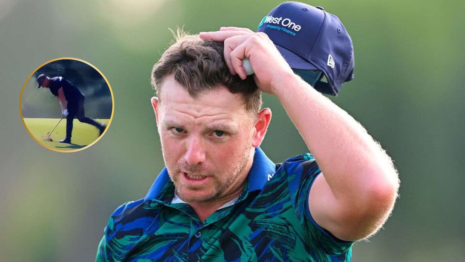 “This is unacceptable” – Fans BLAST Matt Wallace for damaging fairway at DP World Tour Championship