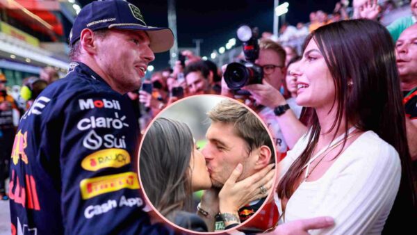 Max Verstappen Kelly Piquet Brazilian GP kiss