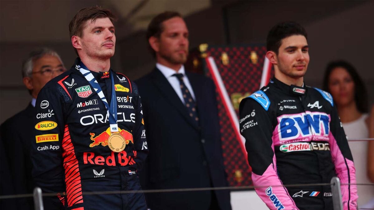 Max Verstappen and Esteban Ocon (via Formula 1)