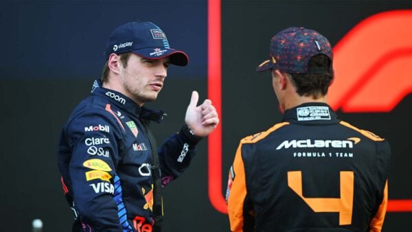 Max Verstappen and Lando Norris (via Red Bull)