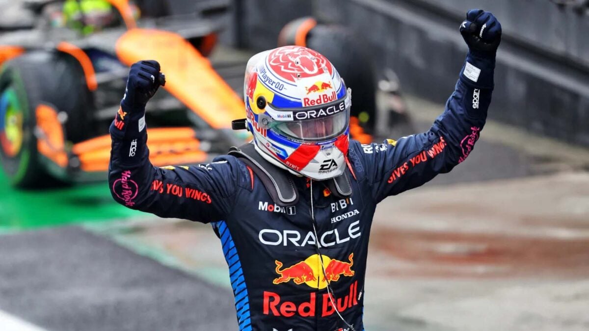 Max Verstappen winning the 2024 Brazilian GP (via Motorsport Week)