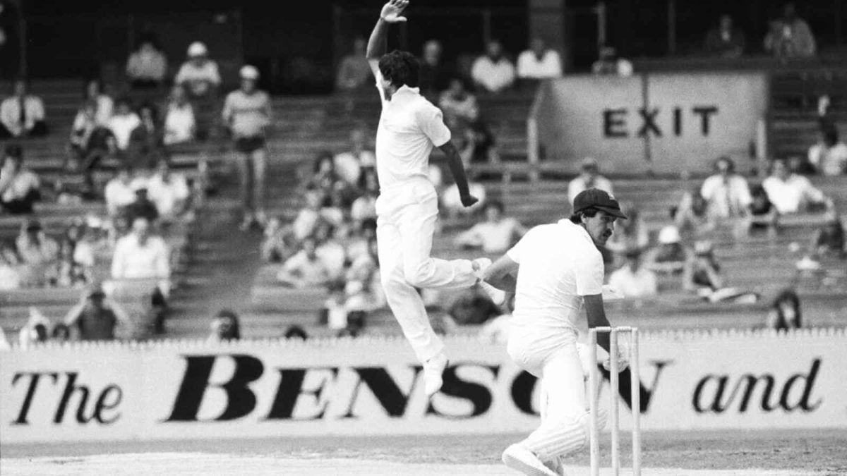 Melbourne 1981: India won by 59 runs