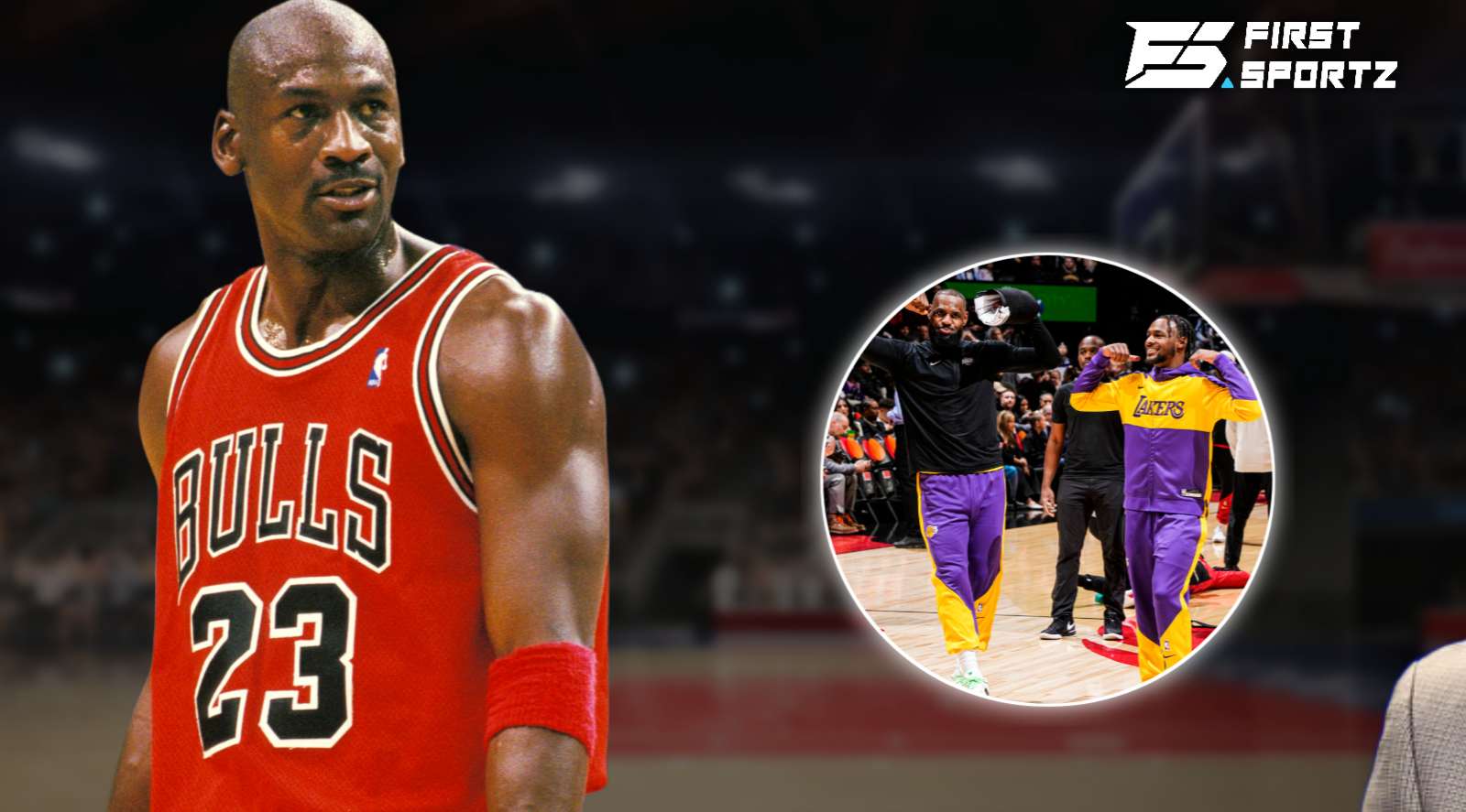 Michael Jordan isn’t ‘wired’ to do what LeBron James did for son Bronny