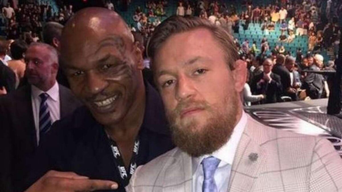 Mike Tyson and Conor McGregor together