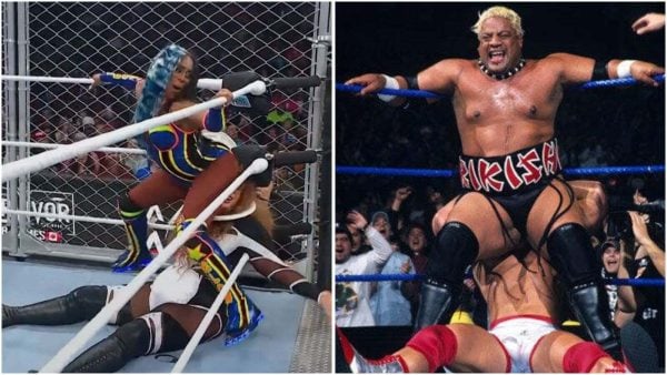 Naomi and Rikishi