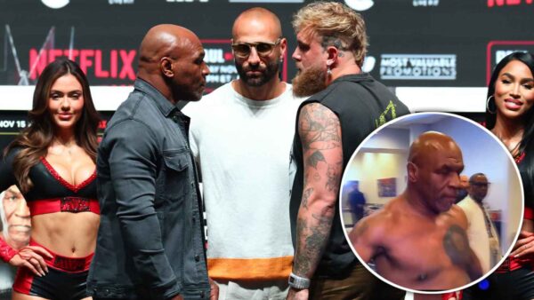 Netflix shows distressing image of Mike Tyson ahead of his fight against Jake Paul