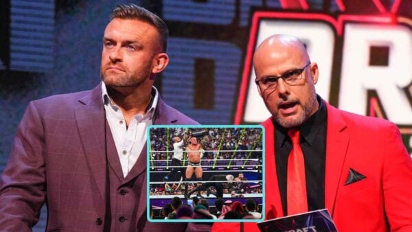 Nick Aldis and Adam Pearce