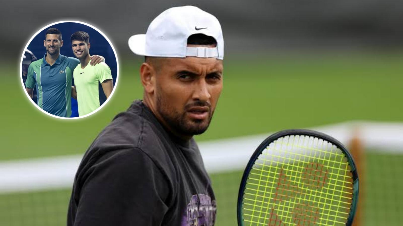 Nick Kyrgios proposes massive change in tennis broadcasting as he demands to “put a microphone on Novak or Alcaraz”