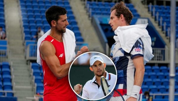 Novak Djokovic, Andy Roddik, Andy Murray