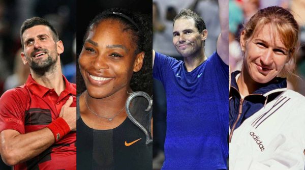 Novak Djokovic, Serena Williams, Rafael Nadal, Steffi Graf