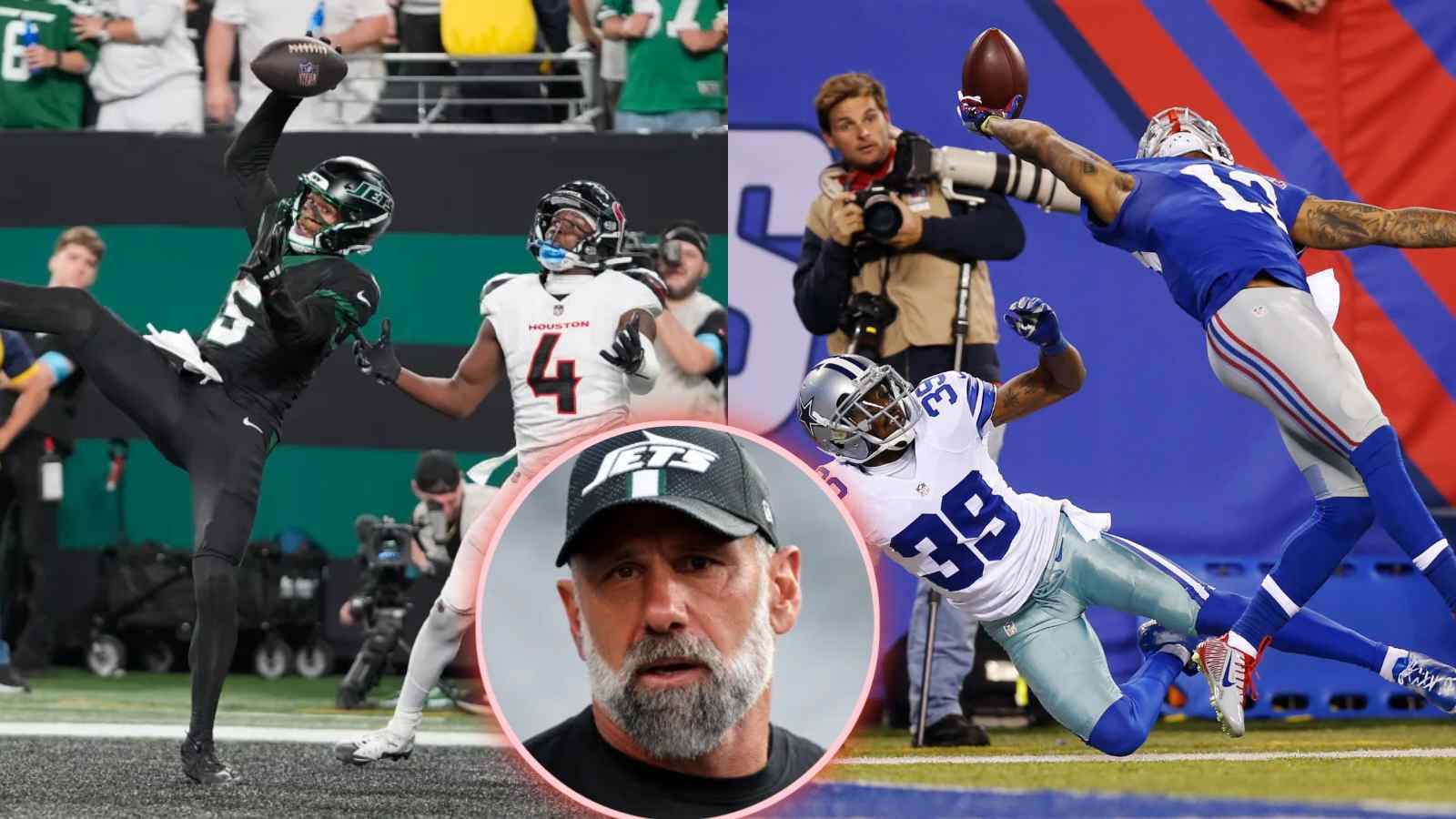 Jeff Ulbrich compares Garrett Wilson’s mind-blowing catch against Texans to Odell Beckham Jr’s iconic grab