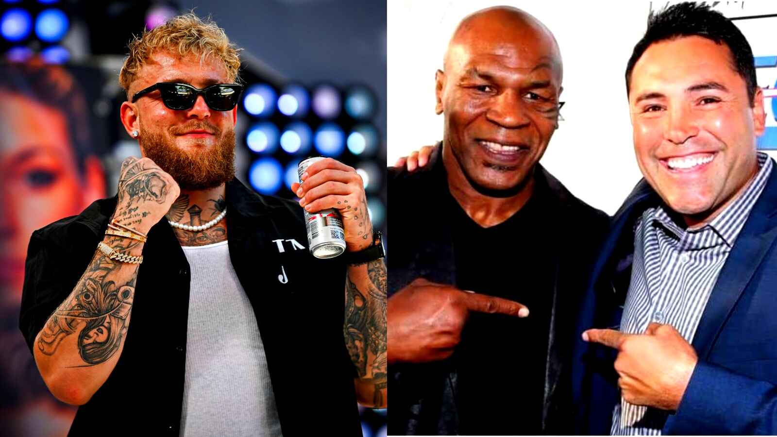 Mike Tyson diss turns ugly as Oscar De La Hoya’s ‘strip’ videos get spotlight from Jake Paul