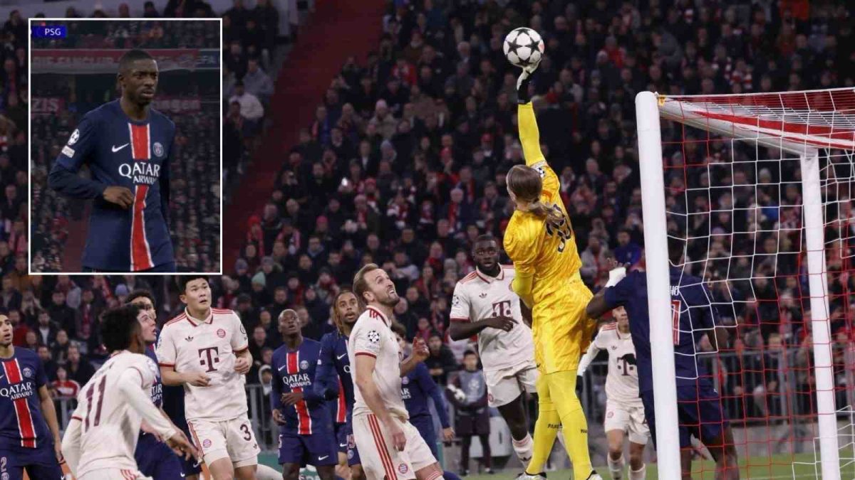 Ousmane Dembele vs Bayern Munich