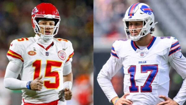 Patrick Mahomes and Josh Allen