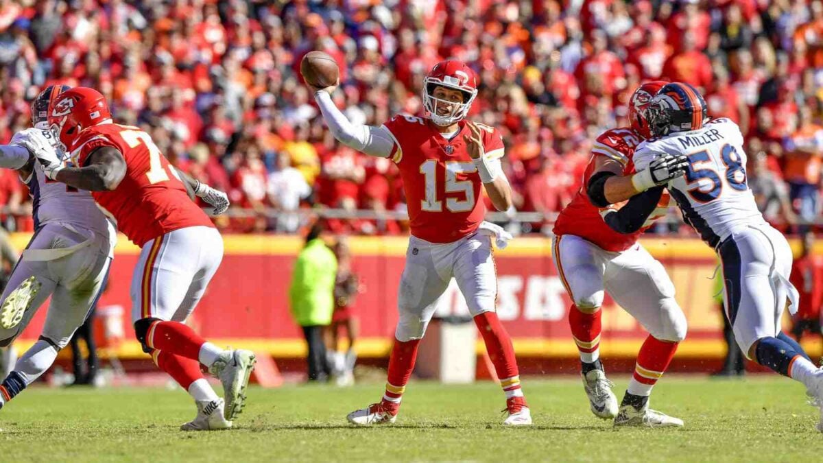 Patrick Mahomes has not played to his best for the Kansas City Chiefs so far