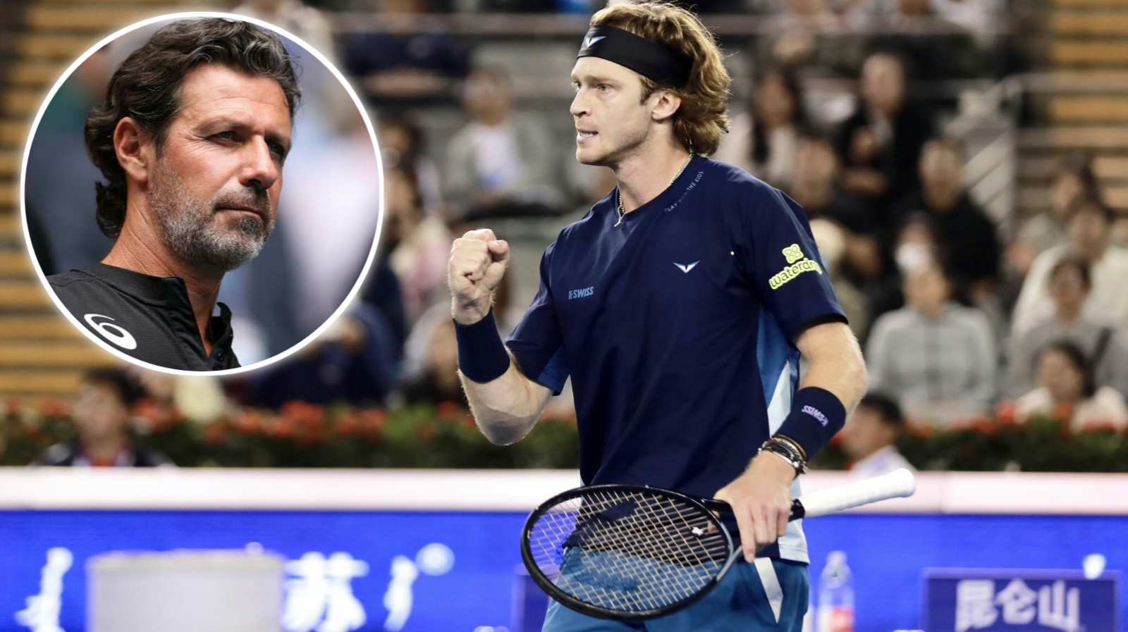 Patrick Mouratoglou gets honest about Andrey Rublev’s mental health as he explains why the Russian needs ‘craziness’