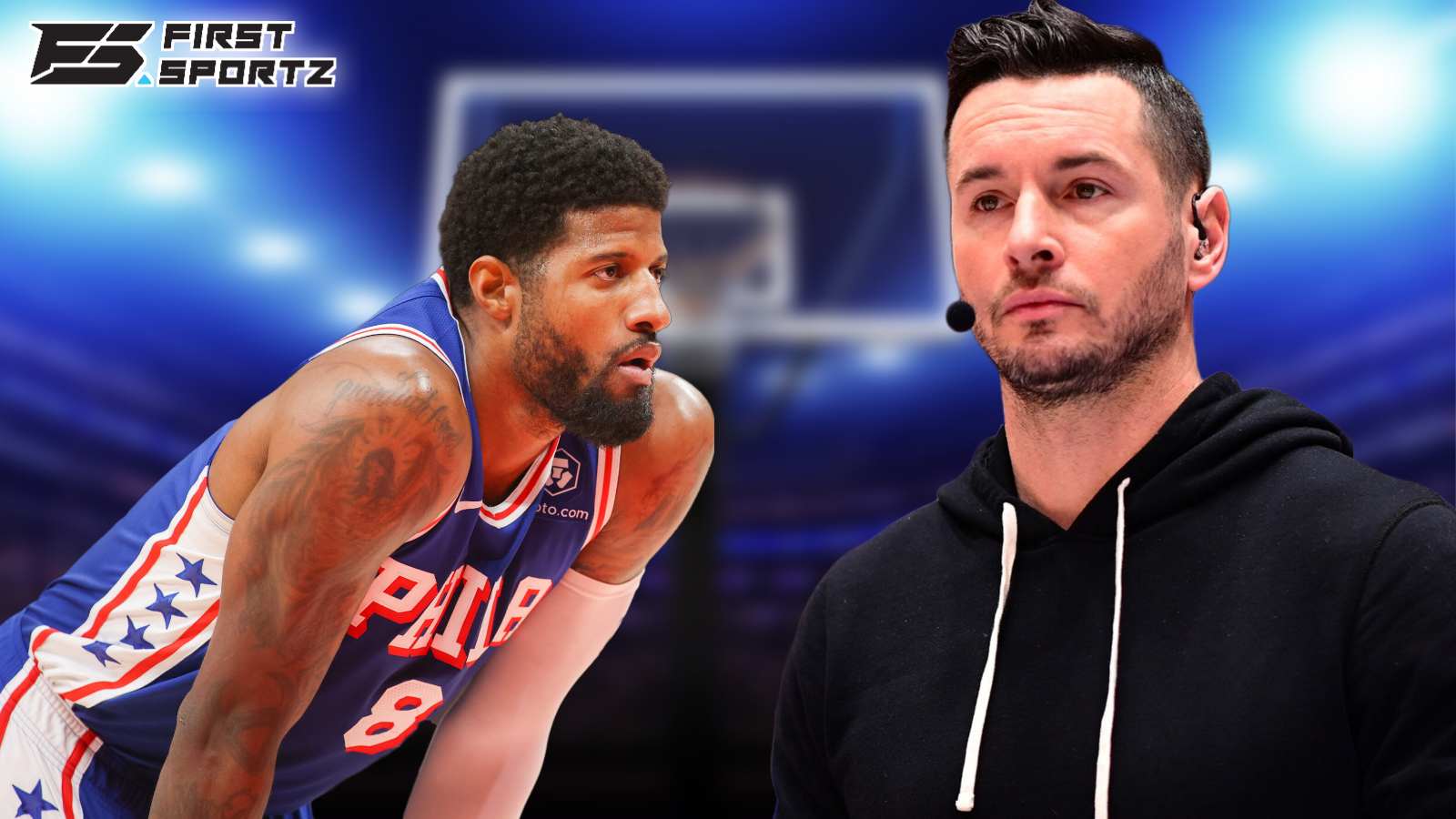 JJ Redick got confronted for ‘double-teaming’ Paul George during Lakers vs Sixers