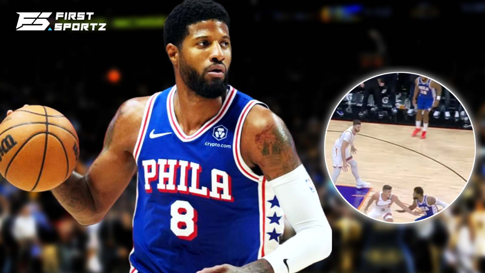 (Video) Paul George’s ‘boneheaded play’ on Sixers debut goes VIRAL after losing to Suns