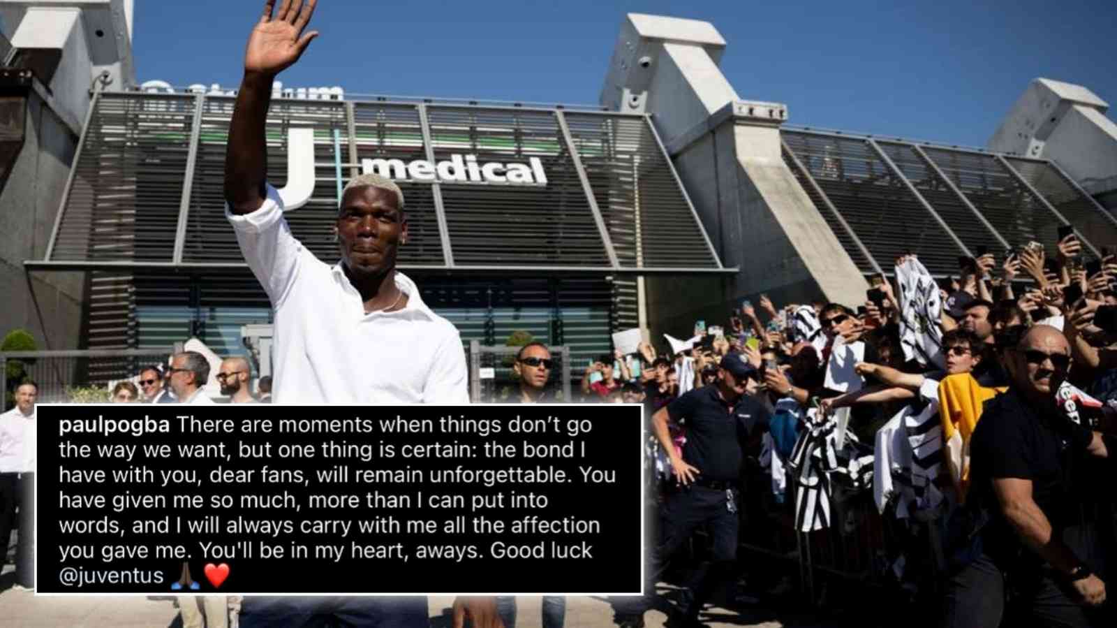 Paul Pogba pens emotional farewell message as Juventus TERMINATE Frenchman’s contract