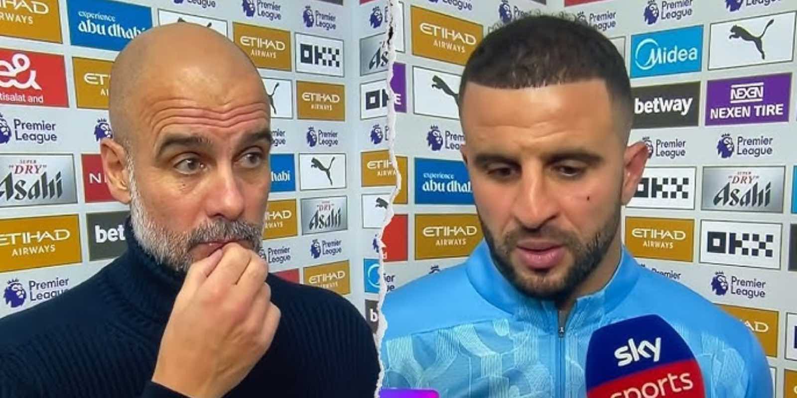 “We’ll get walked over,” Kyle Walker worried about Liverpool following 4-0 thrashing by Tottenham Hotspur