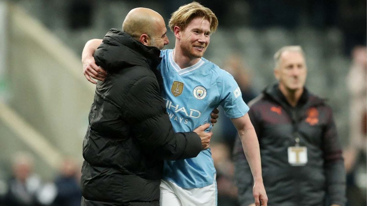 Pep Guardiola on Kevin de Bruyne