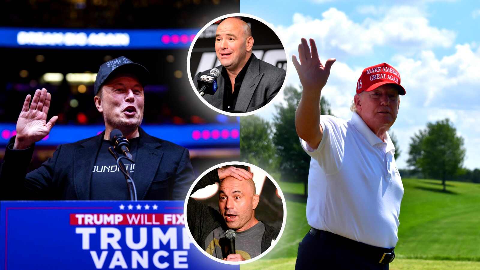 Elon Musk’s Donald Trump revelation left Dana White and Joe Rogan stunned