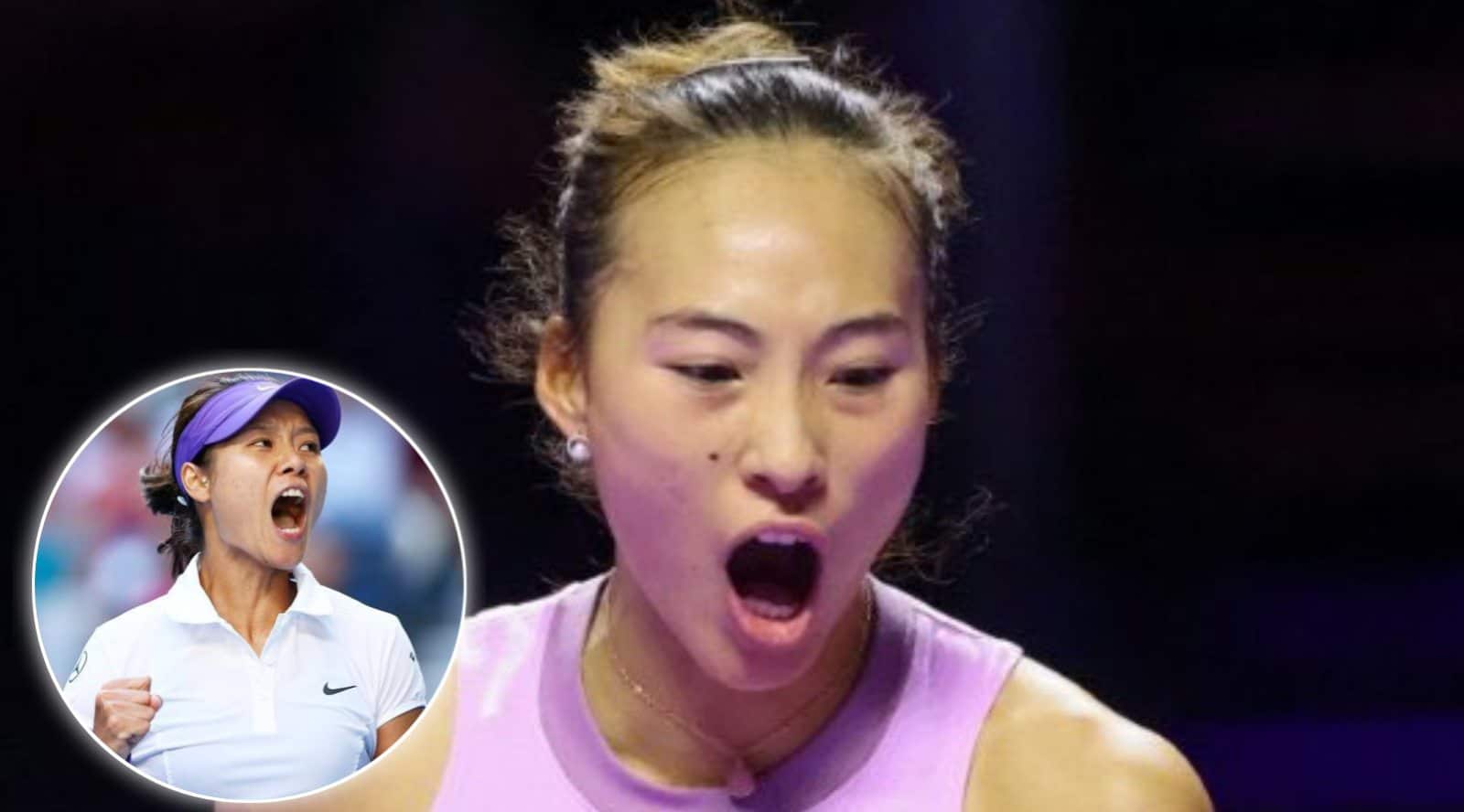 ‘Proud’ Qinwen Zheng surpasses ‘difficult group’ becomes 2nd Chinese women after Li Na to reach Semis of the WTA Finals