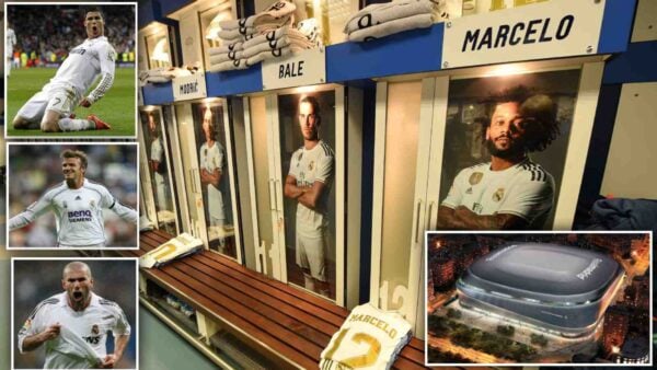 Real Madrid lockers auction