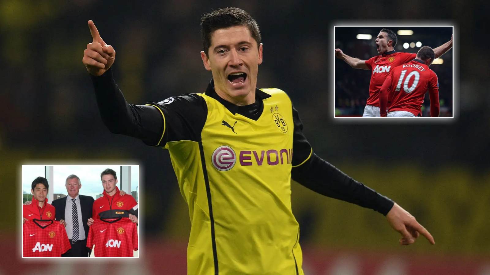 Robert Lewandowski admits he said “yes” to joining Manchester United 12 years ago to play alongside Wayne Rooney and Robin van Persie